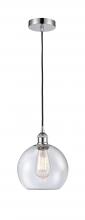 Innovations Lighting 616-1P-PC-G124-8 - Athens - 1 Light - 8 inch - Polished Chrome - Cord hung - Mini Pendant