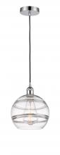 Innovations Lighting 616-1P-PC-G556-10CL - Rochester - 1 Light - 10 inch - Polished Chrome - Cord hung - Mini Pendant