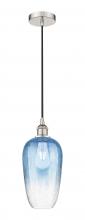 Innovations Lighting 616-1P-PN-G484-7SB - Brookhaven Flute - 1 Light - 7 inch - Polished Nickel - Cord hung - Mini Pendant