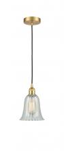 Innovations Lighting 616-1P-SG-G2811 - Hanover - 1 Light - 6 inch - Satin Gold - Cord hung - Mini Pendant