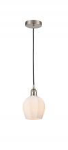 Innovations Lighting 616-1P-SN-G461-6 - Norfolk - 1 Light - 6 inch - Brushed Satin Nickel - Cord hung - Mini Pendant