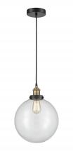 Innovations Lighting 616-1PH-BAB-G202-12 - Beacon - 1 Light - 12 inch - Black Antique Brass - Cord hung - Mini Pendant