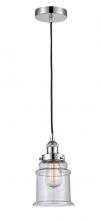 Innovations Lighting 616-1PH-PC-G184 - Canton - 1 Light - 6 inch - Polished Chrome - Cord hung - Mini Pendant