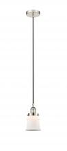 Innovations Lighting 616-1PH-PN-G181S - Canton - 1 Light - 5 inch - Polished Nickel - Cord hung - Mini Pendant