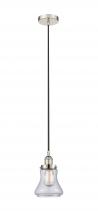 Innovations Lighting 616-1PH-PN-G192 - Bellmont - 1 Light - 6 inch - Polished Nickel - Cord hung - Mini Pendant