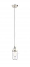 Innovations Lighting 616-1PH-PN-G312 - Dover - 1 Light - 5 inch - Polished Nickel - Cord hung - Mini Pendant