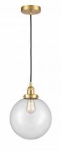 Innovations Lighting 616-1PH-SG-G202-10 - Beacon - 1 Light - 10 inch - Satin Gold - Cord hung - Mini Pendant