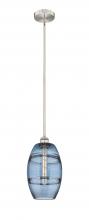 Innovations Lighting 616-1S-SN-G557-8BL - Vaz - 1 Light - 8 inch - Brushed Satin Nickel - Stem hung - Mini Pendant