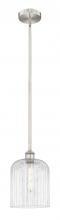 Innovations Lighting 616-1S-SN-G559-8CL - Bridal Veil - 1 Light - 5 inch - Brushed Satin Nickel - Cord hung - Mini Pendant