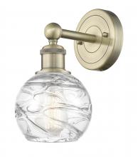 Innovations Lighting 616-1W-AB-G1213-6 - Athens Deco Swirl - 1 Light - 6 inch - Antique Brass - Sconce