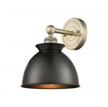 Innovations Lighting 616-1W-AB-M14-BK - Adirondack - 1 Light - 8 inch - Antique Brass - Sconce