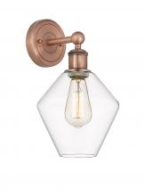 Innovations Lighting 616-1W-AC-G652-8 - Cindyrella - 1 Light - 8 inch - Antique Copper - Sconce