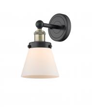 Innovations Lighting 616-1W-BAB-G61 - Cone - 1 Light - 6 inch - Black Antique Brass - Sconce