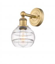 Innovations Lighting 616-1W-BB-G556-6CL - Rochester - 1 Light - 6 inch - Brushed Brass - Sconce