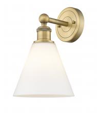 Innovations Lighting 616-1W-BB-GBC-81 - Berkshire - 1 Light - 8 inch - Brushed Brass - Sconce