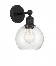 Innovations Lighting 616-1W-BK-G124-6 - Athens - 1 Light - 6 inch - Matte Black - Sconce