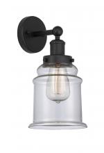 Innovations Lighting 616-1W-BK-G182 - Canton - 1 Light - 6 inch - Matte Black - Sconce