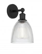 Innovations Lighting 616-1W-BK-G382 - Castile - 1 Light - 6 inch - Matte Black - Sconce