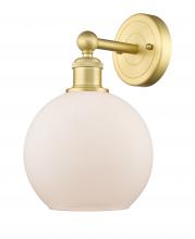 Innovations Lighting 616-1W-SG-G121-8 - Athens - 1 Light - 8 inch - Satin Gold - Sconce