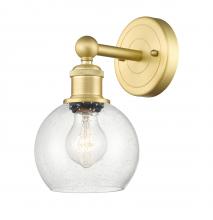 Innovations Lighting 616-1W-SG-G124-6 - Athens - 1 Light - 6 inch - Satin Gold - Sconce