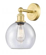 Innovations Lighting 616-1W-SG-G124-8 - Athens - 1 Light - 8 inch - Satin Gold - Sconce