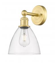 Innovations Lighting 616-1W-SG-GBD-752 - Bristol - 1 Light - 8 inch - Satin Gold - Sconce