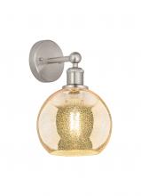 Innovations Lighting 616-1W-SN-G128-8 - Athens - 1 Light - 8 inch - Satin Nickel - Sconce