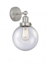 Innovations Lighting 616-1W-SN-G204-8 - Beacon - 1 Light - 8 inch - Brushed Satin Nickel - Sconce