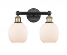 Innovations Lighting 616-2W-BAB-G101 - Belfast - 2 Light - 15 inch - Black Antique Brass - Bath Vanity Light