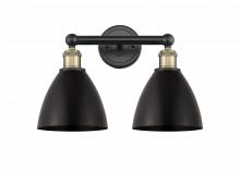 Innovations Lighting 616-2W-BAB-MBD-75-BK - Bristol - 2 Light - 17 inch - Black Antique Brass - Bath Vanity Light