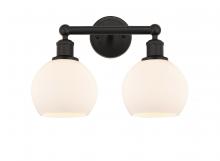 Innovations Lighting 616-2W-OB-G121-6 - Athens - 2 Light - 15 inch - Oil Rubbed Bronze - Bath Vanity Light