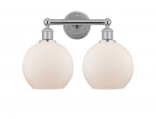 Innovations Lighting 616-2W-PC-G121-8 - Athens - 2 Light - 17 inch - Polished Chrome - Bath Vanity Light