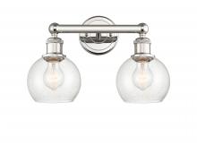 Innovations Lighting 616-2W-PN-G124-6 - Athens - 2 Light - 15 inch - Polished Nickel - Bath Vanity Light