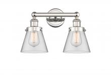 Innovations Lighting 616-2W-PN-G62 - Cone - 2 Light - 15 inch - Polished Nickel - Bath Vanity Light