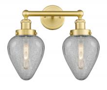 Innovations Lighting 616-2W-SG-G165 - Geneseo - 2 Light - 16 inch - Satin Gold - Bath Vanity Light