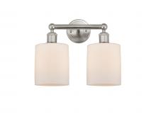 Innovations Lighting 616-2W-SN-G111 - Cobbleskill - 2 Light - 14 inch - Brushed Satin Nickel - Bath Vanity Light