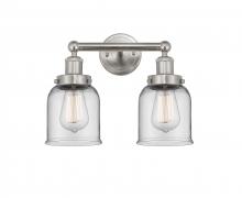 Innovations Lighting 616-2W-SN-G52 - Bell - 2 Light - 14 inch - Brushed Satin Nickel - Bath Vanity Light