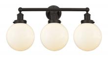 Innovations Lighting 616-3W-OB-G201-8 - Beacon - 3 Light - 26 inch - Oil Rubbed Bronze - Bath Vanity Light