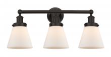 Innovations Lighting 616-3W-OB-G61 - Cone - 3 Light - 24 inch - Oil Rubbed Bronze - Bath Vanity Light