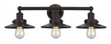 Innovations Lighting 616-3W-OB-M5-OB - Railroad - 3 Light - 26 inch - Oil Rubbed Bronze - Bath Vanity Light