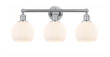 Innovations Lighting 616-3W-PC-G121-6 - Athens - 3 Light - 24 inch - Polished Chrome - Bath Vanity Light