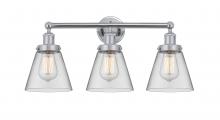 Innovations Lighting 616-3W-PC-G62 - Cone - 3 Light - 24 inch - Polished Chrome - Bath Vanity Light