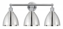 Innovations Lighting 616-3W-PC-MBD-75-PC - Bristol - 3 Light - 26 inch - Polished Chrome - Bath Vanity Light