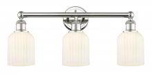 Innovations Lighting 616-3W-PN-G559-5GWH - Bridal Veil - 3 Light - 23 inch - Polished Nickel - Bath Vanity Light