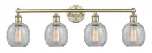 Innovations Lighting 616-4W-AB-G105 - Belfast - 4 Light - 33 inch - Antique Brass - Bath Vanity Light