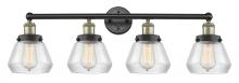 Innovations Lighting 616-4W-BAB-G172 - Fulton - 4 Light - 34 inch - Black Antique Brass - Bath Vanity Light