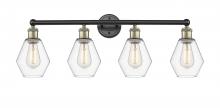 Innovations Lighting 616-4W-BAB-G652-6 - Cindyrella - 4 Light - 33 inch - Black Antique Brass - Bath Vanity Light