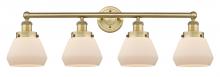 Innovations Lighting 616-4W-BB-G171 - Fulton - 4 Light - 34 inch - Brushed Brass - Bath Vanity Light