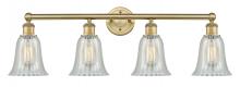 Innovations Lighting 616-4W-BB-G2811 - Hanover - 4 Light - 33 inch - Brushed Brass - Bath Vanity Light