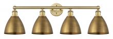 Innovations Lighting 616-4W-BB-MBD-75-BB - Bristol - 4 Light - 35 inch - Brushed Brass - Bath Vanity Light